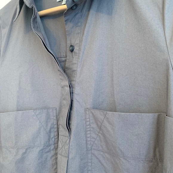 COS Casual A-line Pocket Dress In Charcoal Size 4 - Picture 3 of 15